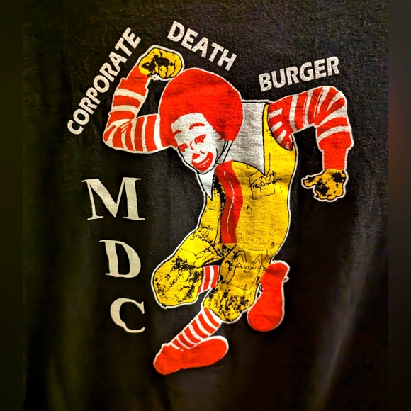 OUT OF PRINT MDC Millions of Dead Cops official punk band t-shirt - Picture 1 of 3